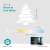 Diagram of the Nedis SmartLife 100 LED Warm and Cold White Wi-Fi String Lights