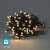 Nedis SmartLife 5 meter warm white LED string lights with 50 LEDs, coiled up