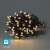Nedis SmartLife 5 meter warm white LED string lights with 50 LEDs, coiled up