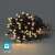 Nedis SmartLife 5 meter warm white LED string lights with 50 LEDs, coiled up
