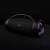 Nedis SPBB315BK black portable Bluetooth speaker with purple RGB lights