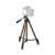 Bronzový a čierny hliníkový statív pre fotoaparát, 4 segmenty, nosnosť 2 kg, minimálna výška 40,5 cm, maximálna výška 128 cm