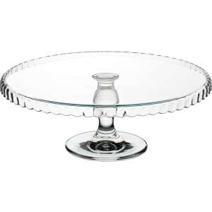 Üveg tortatál, PATISSERIE 32,2 cm, átlátszó, talppal - Banquet