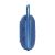 JBL Clip 4 ECO blue portable speaker side view