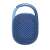 JBL Clip 4 ECO portable Bluetooth speaker, blue, front view