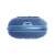 JBL Clip 4 ECO portable Bluetooth speaker, blue, side view