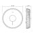 FireAngel FA6111-INT smoke detector dimensions