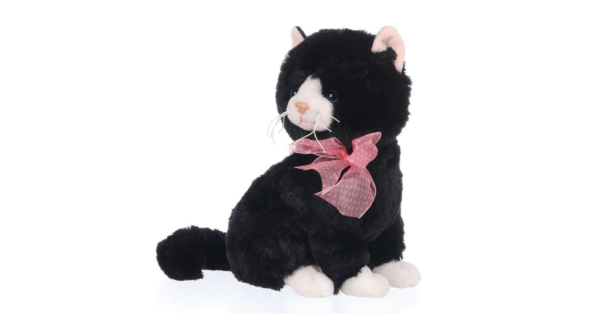 Paszkál plüss cica 20cm Pepita.hu