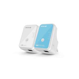 Amiko PLN-502W Powerline Wi-Fi adaptér, 2-balenie - Wi-Fi routre, adaptéry