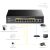 Cudy GS1010PE PoE+ Switch Anwendungsdiagramm mit IP-Kameras und VoIP-Telefon