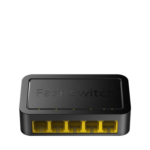 Cudy FS105D Czarny 5-Portowy Przełącznik Fast Ethernet