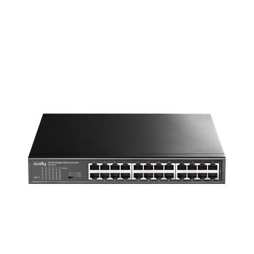 Cudy GS1024 24-портов Gigabit Ethernet Switch преден изглед
