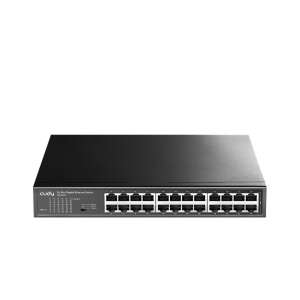 Cudy GS1024 Switch Gigabit Ethernet cu 24 porturi vedere din față - Cudy