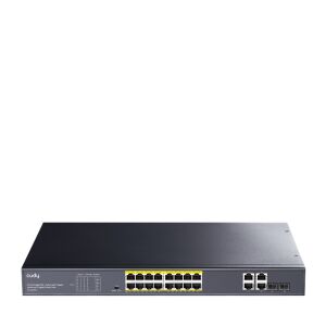 Prednji pogled Cudy GS1020PS2 16-portni Gigabit PoE+ preklopnik - Cudy