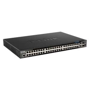 D-Link DGS-1520-52 hálózati kapcsoló Vezérelt L3 10G Ethernet (100/1000/10000) 1U Fekete 57923102 