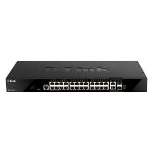 D-Link DGS-1520-28 hálózati kapcsoló Vezérelt L3 10G Ethernet (100/1000/10000) 1U Fekete 58177578 