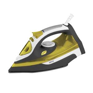 Camry Premium CR 5029 steam iron, black and yellow, 3000W, anti-calc, self-cleaning - Steam Cleaner, Sewing Machine, Steam Station, Steam iron, Iron and Cleaning Machine