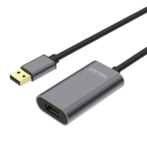 UNITEK Y-274 USB 2.0 Kábel - 20m - Szürke 96643230