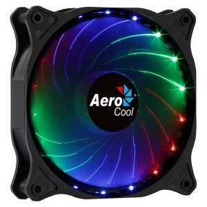 AeroCool Cosmo 12 RGB LED 120mm wentylator PC, czarny - Wentylator do PC