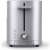 ZWILLING 53008-000-0 2-slice toaster, front view, silver, stainless steel