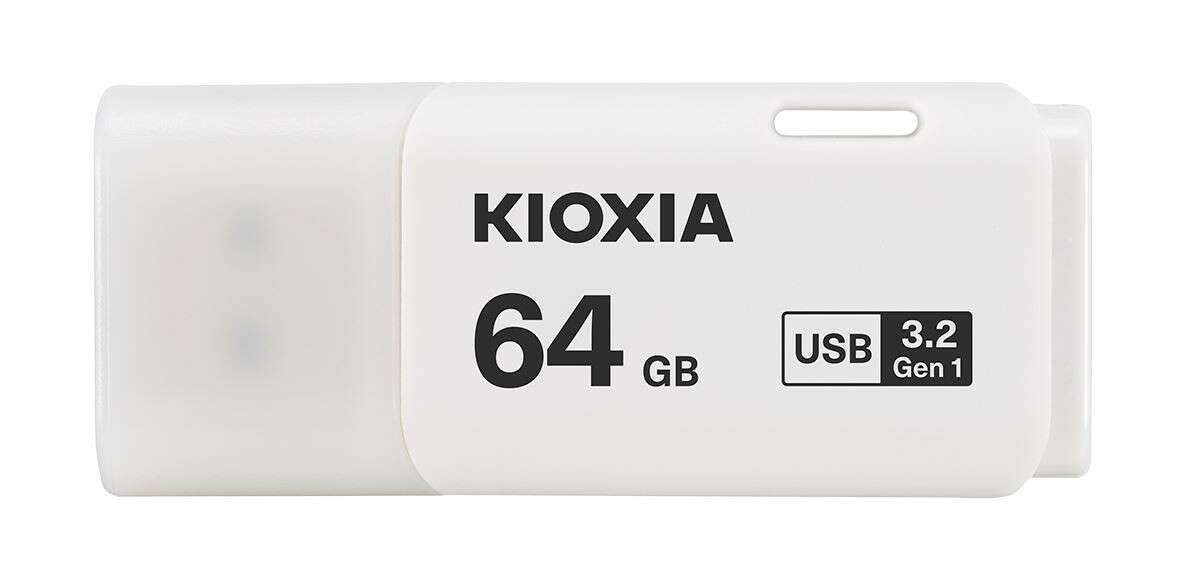 Kioxia TransMemory U301 USB flash meghajtó 64 GB USB A típus 3.2...