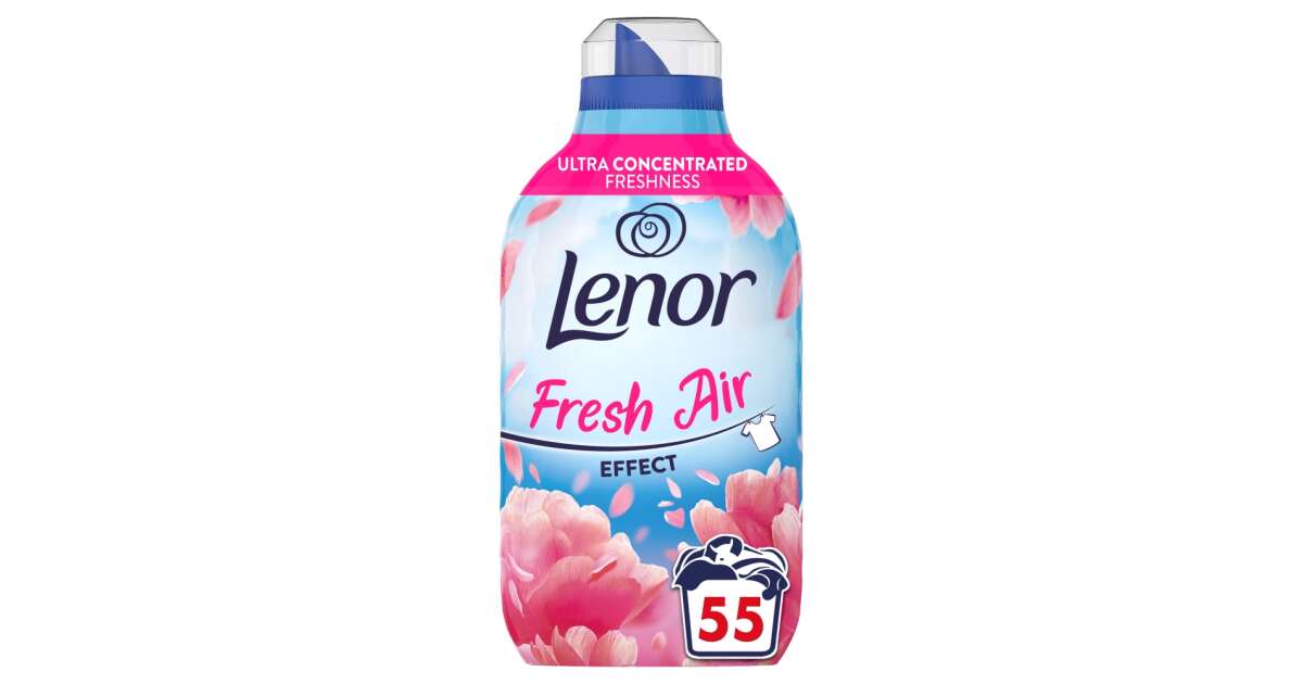 Lenor Fresh Air Effect Pink Blossom Textile Rinse Aids 55 wash 770ml