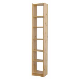 Viking 009 pine wood bookshelf, tall standing shelf - Bookshelve & standing shelve