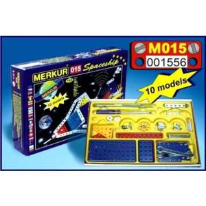 Fém építőjáték - Űrhajók - 195 darabos -Merkur015 - M1556 49338729 Fém építőjátékok