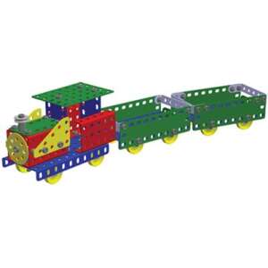 Fém építőjáték vonat modell, építve Merkur 030 Gross Expressből - Fém építőjáték