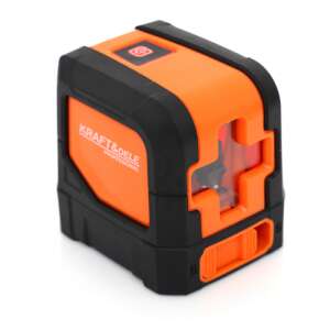 Kraft&Dele KD10306 cross-line laser level, orange and black, professional - Laser level