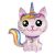 Magic Cat Einhorn Kitty Folienballon - 61cm - Unverpackt