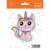 Magic Cat rosa Einhorn-Katze Folienballon, 61cm, Heliumballons, Party Dekoration