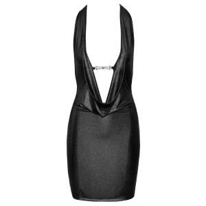 Cottelli Party Mini Ruha - Mély Dekoltázs - Ezüst