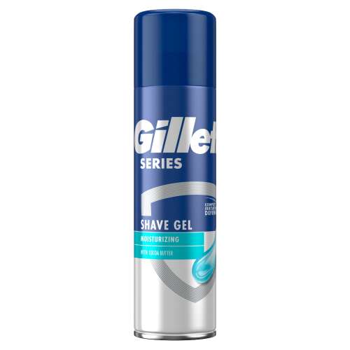 Gillette Series Żel do golenia nawilżający z masłem kakaowym, 200ml