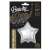 Beauty & Charm 19" Balon cu stea argintie din folie, Autosigilant