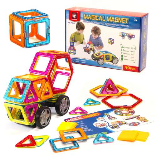 Set de jucării de construcție magnetică 40pcs