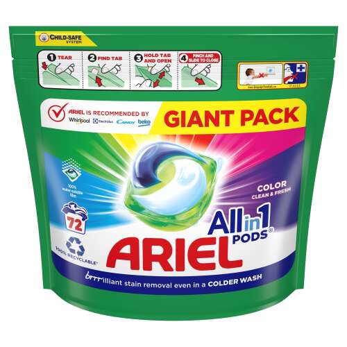 Ariel Allin1 PODS Kapsula na pranie farieb 72 praní