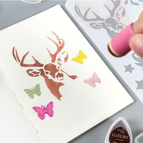 Sziluett Festősablonok - 16 db - A4