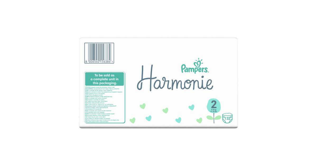 Pampers Harmonie Mini - Diapers, size 2 (4-8 kg), 24 pcs