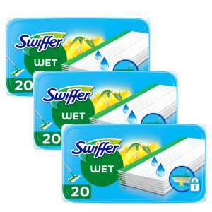 Swiffer Sweeper Wet Floor Wipes 3x20pcs 49353983 Articole pentru curatenie
