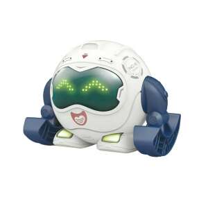 Intelligens hangvezérléses mini robot - hangot ad, világít, 360°-os fordulatokat tesz 71519023 Interaktív gyerek játékok - Robot