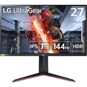 LG 27GN60R-B UltraGear 27 hüvelykes gaming monitor 144Hz képfrissítéssel - LG Monitor
