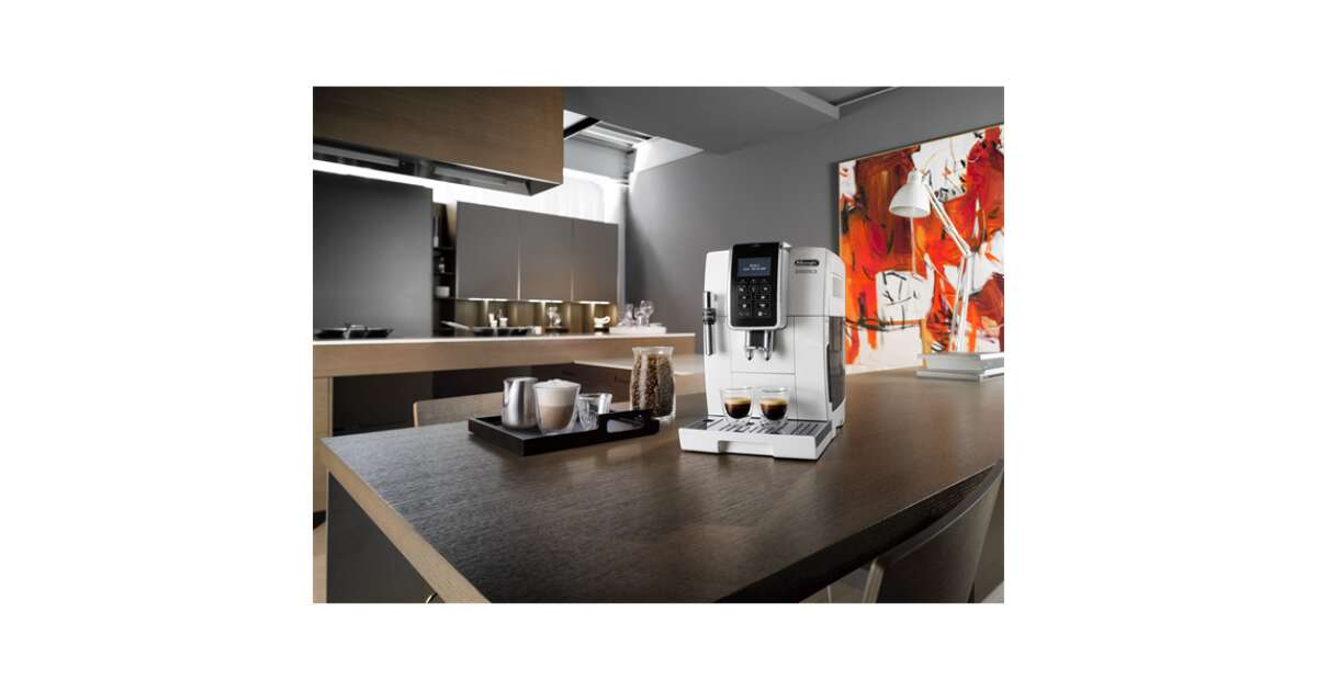 Delonghi ecam 350.35.w automata kávéfőző 15 bar / 300 gramm kapacitás