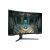 Samsung Odyssey G6 32 hüvelykes ívelt gaming monitor ferde elölnézet
