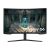 Samsung Odyssey G6 G65B 32-inčni zakrivljeni gaming monitor, prednji pogled