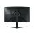 Samsung Odyssey G6 32-palcový zakrivený herný monitor pohľad zozadu