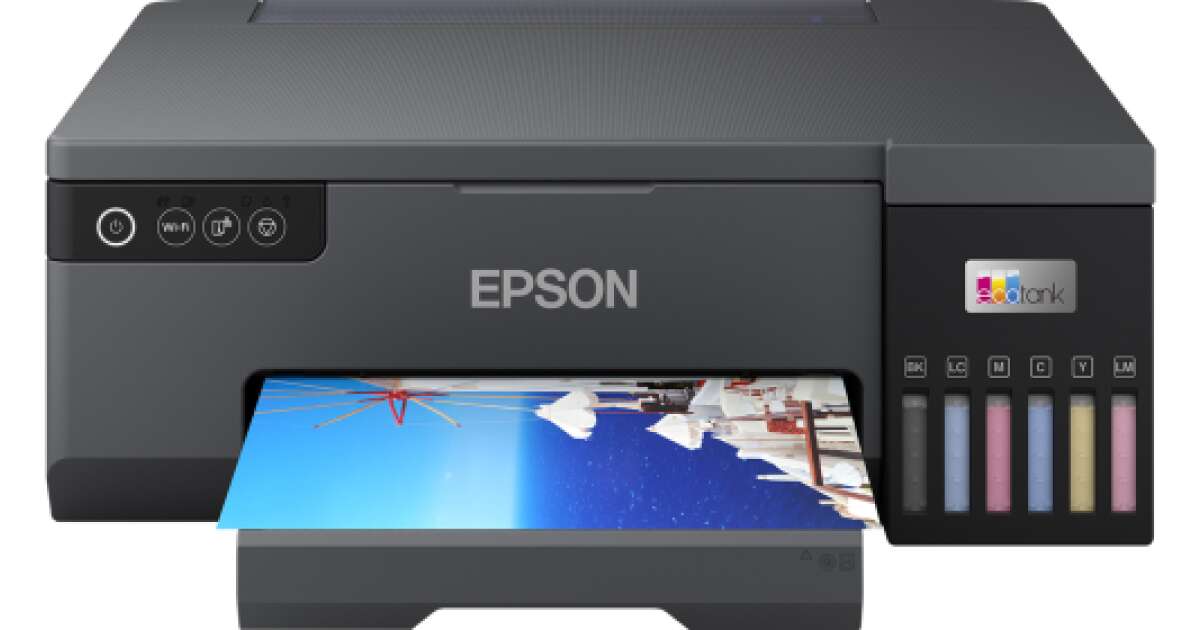 Epson C11CK37402 Inkjet printer - EcoTank L8050 (A4, colour, 5760x1440 DPI,  25 ppm, USB/Wifi/Wifi Direct)