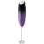 Adler AD4499 electric milk frother, purple, close-up