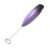 Adler AD4499 electric milk frother, purple, close-up