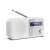 Sharp DR-P420 prenosné digitálne rádio s Bluetooth, biele